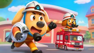 🔴EN VIVO: Día de Prueba de Trabajo 🚒 Dibujos Animados 🔍Sheriff Labrador en Español