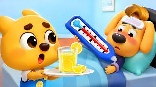 Sheriff Labrador Está Resfriado 🤒 Dibujos Animados 🔍Sheriff Labrador en Español