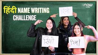 WWE Superstars Learn to Write their Names in Hindi: WWE Now India