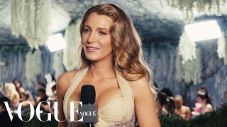 Blake Lively Brought Her Kids’s Drawings to the Met | Vogue