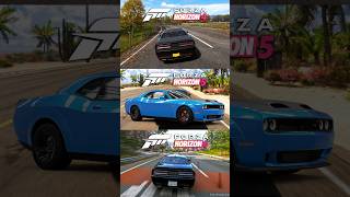 Forza Sound Battle: Dodge Challenger SRT! FH4 vs FH5 vs FH6 🤔