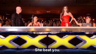 LAST SECOND STEAL! Howie Jumps Across The Desk To SLAM This Golden Buzzer On AGT 2026 Ep 2!