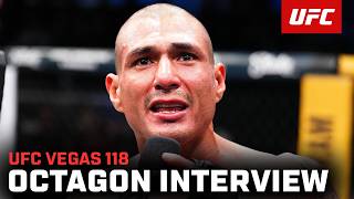 Édgar Cháirez Octagon Interview | UFC Vegas 118
