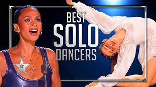 10 INCREDIBLE Solo Dancers on Got Talent!