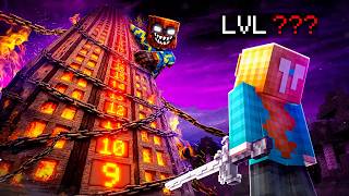 😱 Майнкрафт, но Мы Становимся СИЛЬНЕЕ с Каждым ЭТАЖОМ + Фиксплей [Solo Leveling ]#4