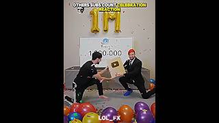 others subs count reaction vs this one 🫡#aura #reaction #celebration