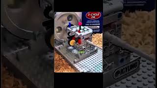 Running a Lego Engine at Extreme RPM with a Leaf Blower