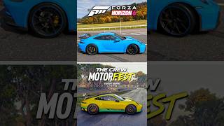Forza Horizon 6 vs The Crew Motorfest Comparison: Wheel Rotation 🛞 #shorts