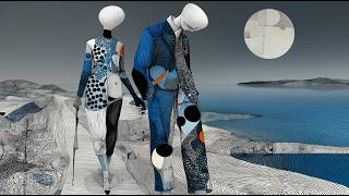 Animated Scenes - Float And Watch The Stars - 4K