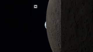 Nasa captures rare ‘Earthset’ from far side of the Moon