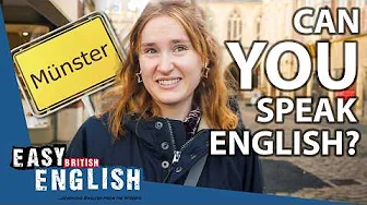 Do GERMANS Understand English? | Easy English 195