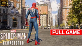 Marvel's Spider-Man Remastered PC Full Gameplay (4K UHD 120FPS) Ray-Tracing ON | No Commentary