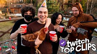 Топ клипы с Twitch | ДЕНЬ РОЖДЕНИЯ САСАВОТА