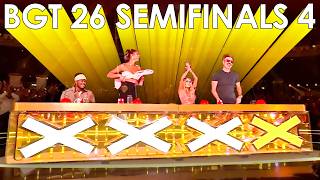 Simon Thought This Would Be BORING But Then He Pressed The GOLDEN BUZZER On BGT 2026 Semifinals 4! 🌟