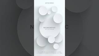 Create Ultra Clean Motion Graphic With Neumorphism in After Effects