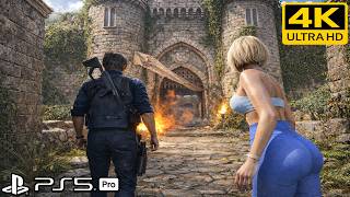RESIDENT EVIL 4 Remake Gameplay (PS5 Pro) Walkthrough 100% FULL GAME | No Commentary 4K 60FPS