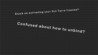 DJI Terra｜How to Activate & Unbind DJI Terra Licenses