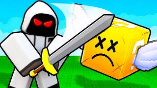 ROBLOX LUCKY BLOCK RUSH..