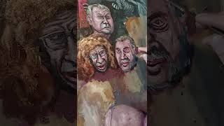 Размышления вслух во время написания картины. Живопись. #painting #art #картина #artgallery #художни