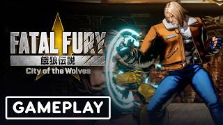 Fatal Fury: City of the Wolves - Official Wolfgang Krauser vs Terry Bogard Match Gameplay