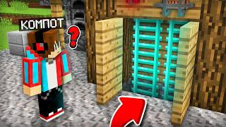 Я НАШЁЛ ТАЙНЫЙ ПРОХОД В СТЕНЕ СВОЕГО ДОМА В МАЙНКРАФТ | Компот Minecraft