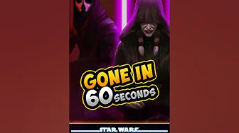 Gone in 60 seconds, Traya edition.