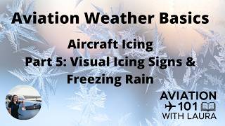 Basic Aviation Meteorology: Aircraft Icing 5: Visual Icing Signs: For Aircraft Dispatchers & Pilots