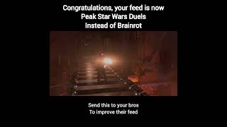 Congratulations, your feed is now Peak... #starwars