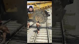 🔴GTA 5 🔥 Kya 100 Cars Train Rok Payengi? 😱 #gta5  #gtav #gtalive #livestream #gaming