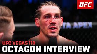 Brendan Allen Octagon Interview | UFC Vegas 118