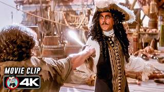 Final Battle For Neverland Scene | HOOK 1991 (4K)