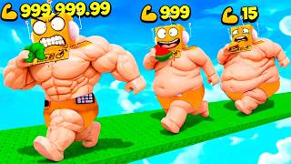 ХУДЕЙ, ЧТОБЫ СТАТЬ КАЧКОМ!😱 ОТ ТОЛСТЯКА до ОГРОМНОГО КАЧКА ЧЕЛЛЕНДЖ В РОБЛОКС!