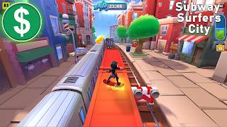 Subway Surfers City Gameplay No Copyright | 4K