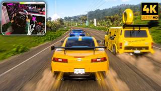 Chevrolet Camaro Z/28 – The Colossus Race | Forza Horizon 5 Gameplay | Wheel Setup | 4K RTX 5080