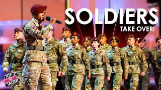 These Soldiers Never Sang In Front Of A Crowd THIS Big... Until Now!