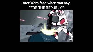 FOR THE REPUBLIC... #starwars