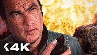 Steven Seagal Goes Full Combat Mode - FLIGHT OF FURY Best Scenes