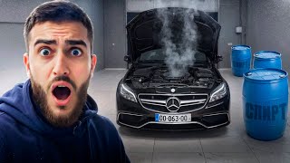 😡РЕНАТКО СЛОМАЛ СИСТЕМУ ВПРЫСКА МЕТАНОЛА на CLS 63 AMG !😱| ВСЕ ПОШЛО НА ПРОВАЛ...