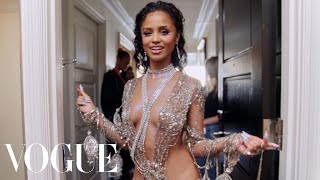 Tyla Gets Ready for the Met Gala | Vogue