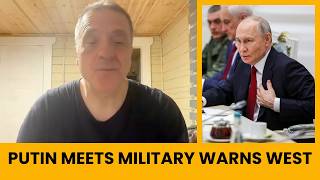Putin Meets Military Warns West Says Russia Has Drone Dominance Seeks Victory; US Plans China Trap