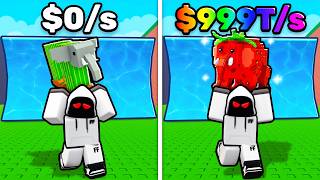 $0 To $1 Trillion With MAX LUCK In Escape Tsunami For Brainrots..