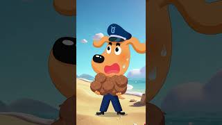 ¡Dobie atrapa cocos y cuenta del 1 al 10! 🥥 #sherifflabrador #shorts