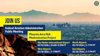 Phoenix Area Airspace Public Workshop: West Airports