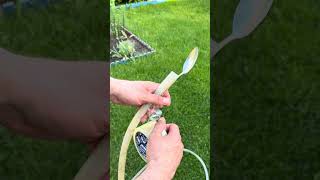Тропический душ из обычной ложки!#совет#топ#дача#огород