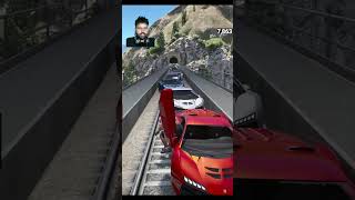 🔴GTA 5 🔥 Kya 100 Cars Train Rok Payengi? 😱 #gta5  #gtav   #gaming