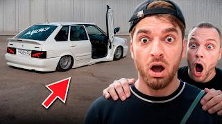 ЗАБРАЛИ с ЮРОЙ ВОЛКОВЫМ ВАЗ-2114 на ЛАМБО ДВЕРЯХ !😱🔥| НИКИТОС и ЮРА ВПЕРВЫЕ УВИДЕЛИ ЧЕТЫРКУ !