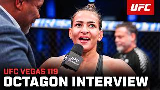 Bia Mesquita Octagon Interview | UFC Vegas 119