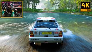 Lancia Delta HF Integrale EVO – Rally Race | Forza Horizon 5 Gameplay | Wheel Setup | 4K RTX 5080