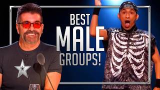 BEST Male Dance Groups on Got Talent!