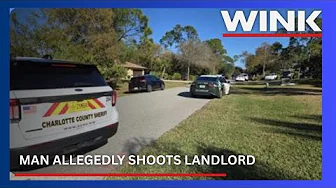 Man arrested after allegedly shooting and killing landlord in Port Charlotte